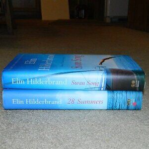 ELIN HILDERBRAND Swan Song & 28 Summers Hardcover